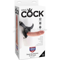 king-cock-strap-on-harness-9-inch-flesh
