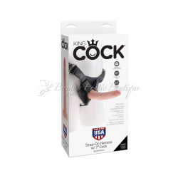 King-cock-strap-on-harness-7-inch-flesh