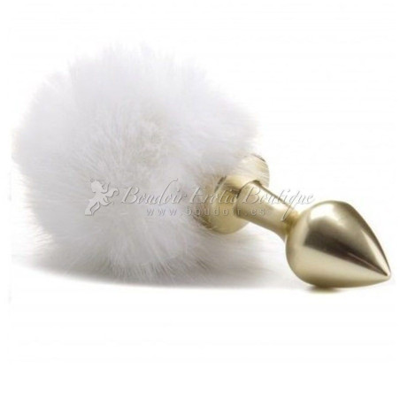 beginner-tail-gold-plug-cola-de-conejo-ouch
