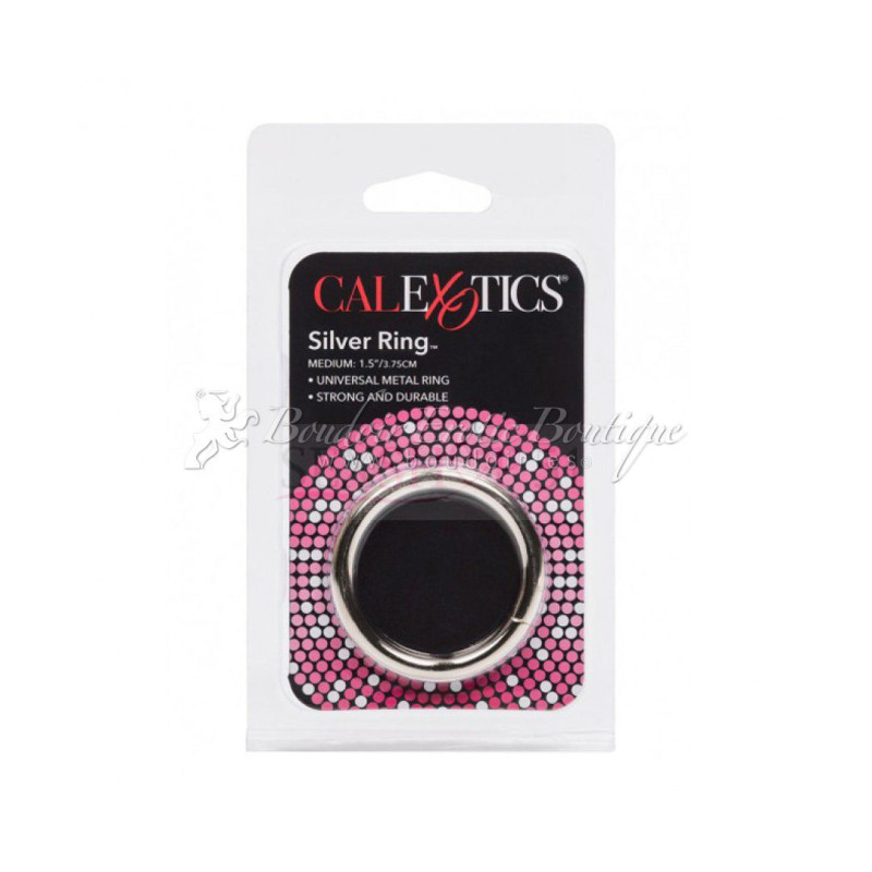 cal-exotics-metal-ring-medium-silver