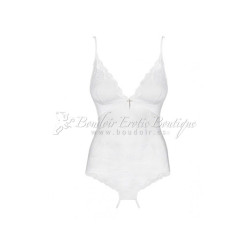 White-Open-Teddy-Lace