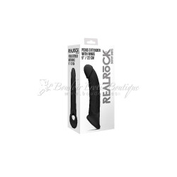 funda-para-pene-con-anillo-testiculos-22-cm-negro