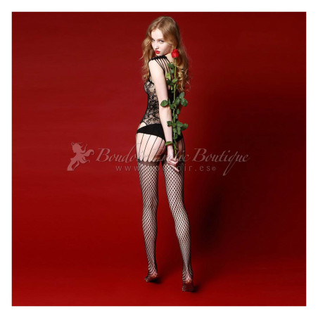 Black-Erotic-Lace-Body