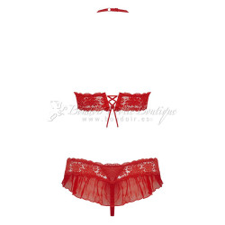 set red lingerie
