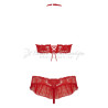 set red lingerie