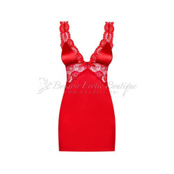 red babydoll chemise