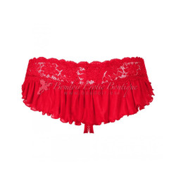 tanga abierto rojo