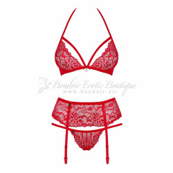 conjunto 3 piezas rojo