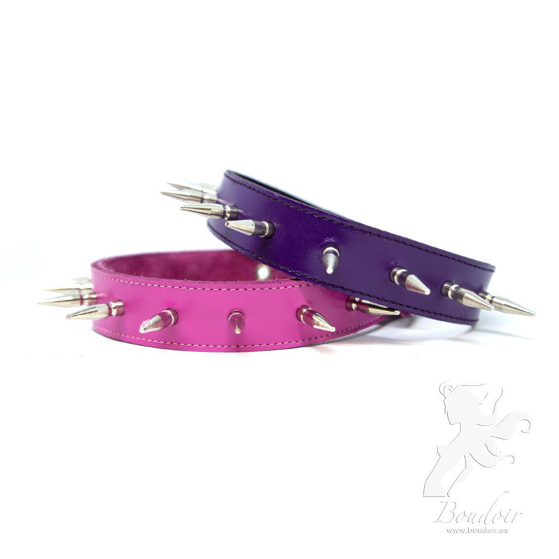 spiked-leather-collar