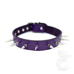 nails-leather-collar-purple