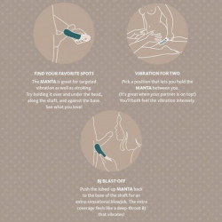 Manta Vibrating Male Stroker