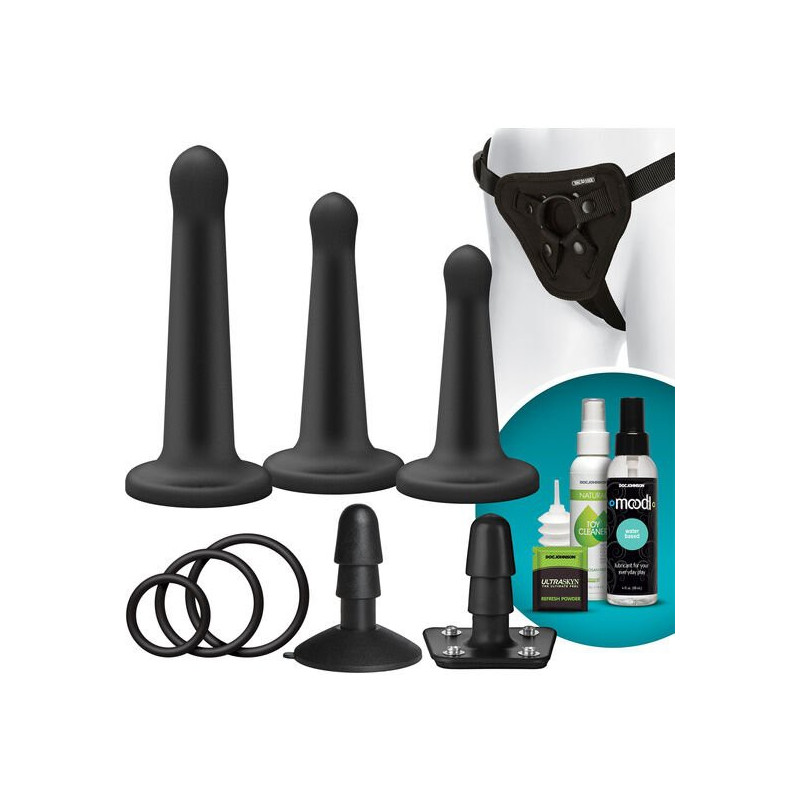 Doc Johnson Vac u Lock Silicone Pegging Kit