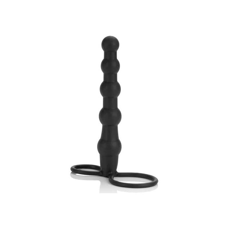 CE SILICONE BEADED RIDER STRAP ON