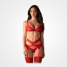Cupide Desir Suspender Set
