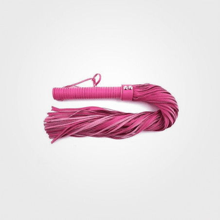 rouge_pink_leather_flogger