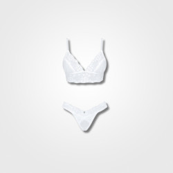 Heavenly White Two-Piece Set