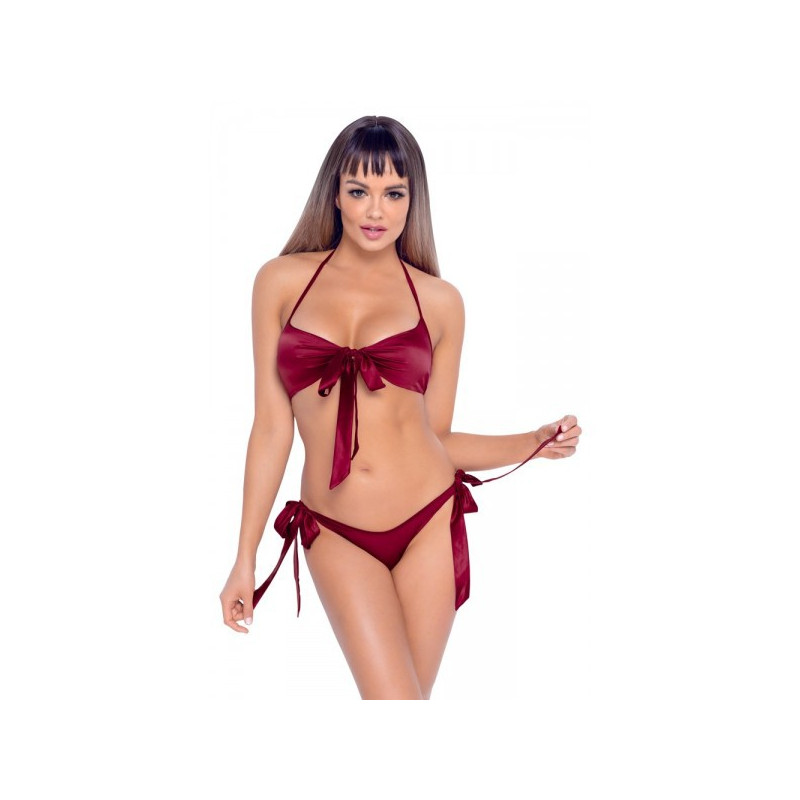Bow Accents Lingerie Set