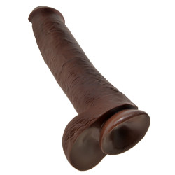 King Cock 15” Dildo with Testicles