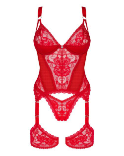 Obsessive Belovya Corset Red