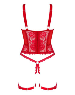 Obsessive Belovya Corset Red
