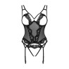 Obsessive Setilla Corset & Thong Set S/M