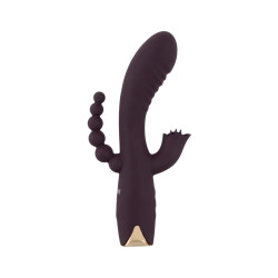 9Javida triple vibrator purple