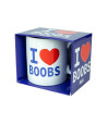 I LOVE BOOBS MUG