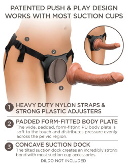 27029KING COCK COMFY BODY DOCK HARNESS