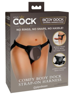 27028KING COCK COMFY BODY DOCK HARNESS