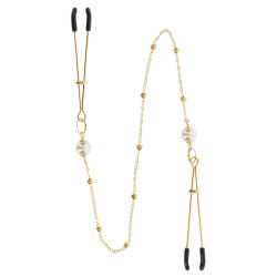 TABOOM-GOLD-PEARL-CHAIN-NIPPLE-TWEEZERS