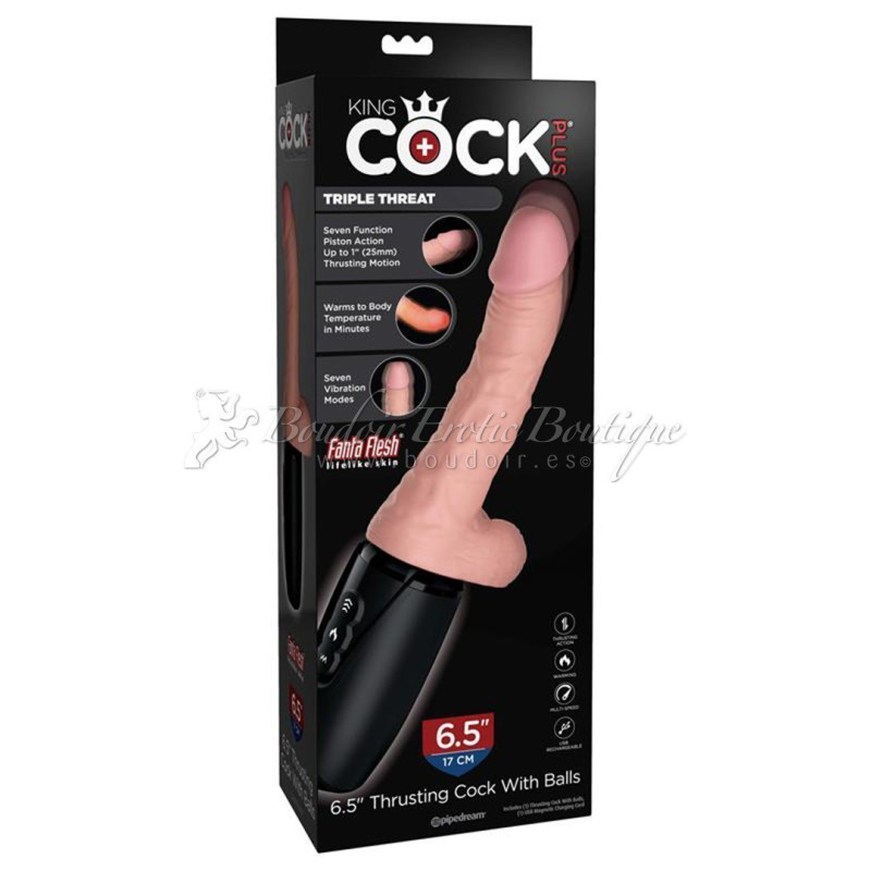 Realistic-Dildo-King-Cock-Plus-Thruster-Function