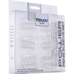 Toy-Joy-Power-Penis-Sleeve-Set-Clear