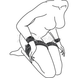 Wrist-Thigh-Restraints