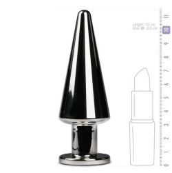 Metal Elongated Anal Plug