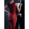 Zarah-Open-Bodystocking-red