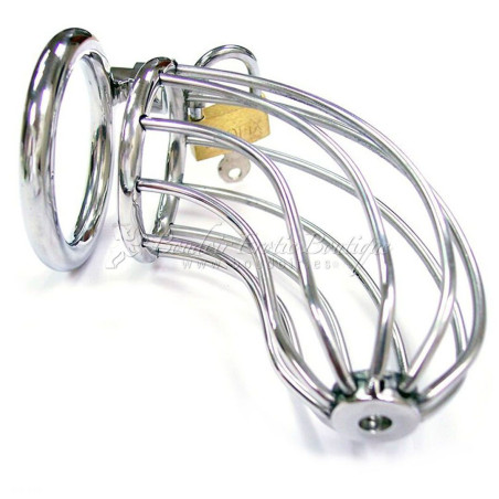 stainless-steel-chasity-cock-cage-with-padlock