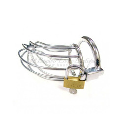 rouge-stainless-steel-chasity-cock-cage-with-padlock