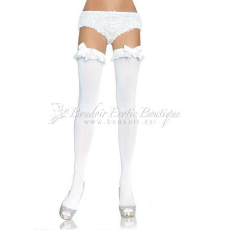 White-Opaque-Stockings