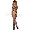 Elastic-Mesh-Fishnet-Bodystocking
