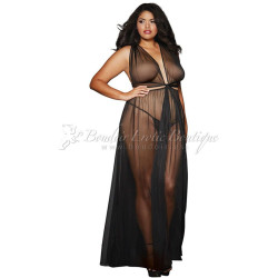 Black-Greek-Max-Dress